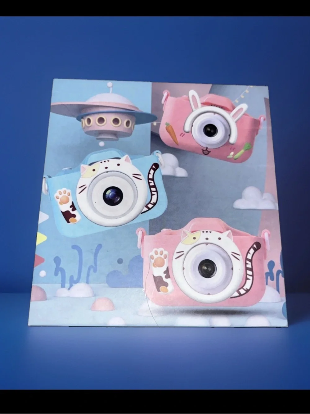 Kids Digital Camera & Video Thousand Selfies Silicone Case 32GB SD Cd Games etc.